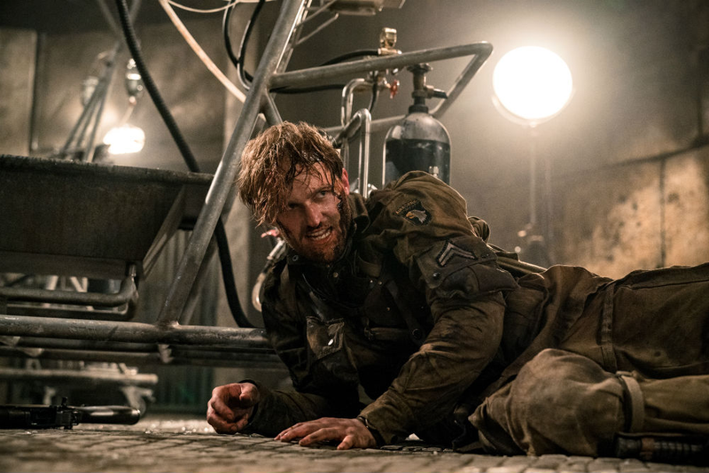 Wyatt Russell has never been more like his father, Kurt, then in Overlord.